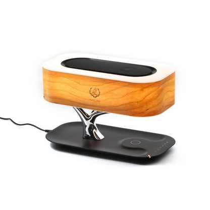 Tree Table Lamp Bluetooth Speaker Wireless Charger BluetoothName iPhone only