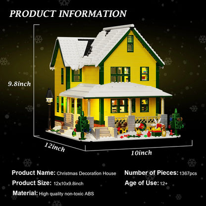 Christmas Story House Building Kit – LED Winter Model