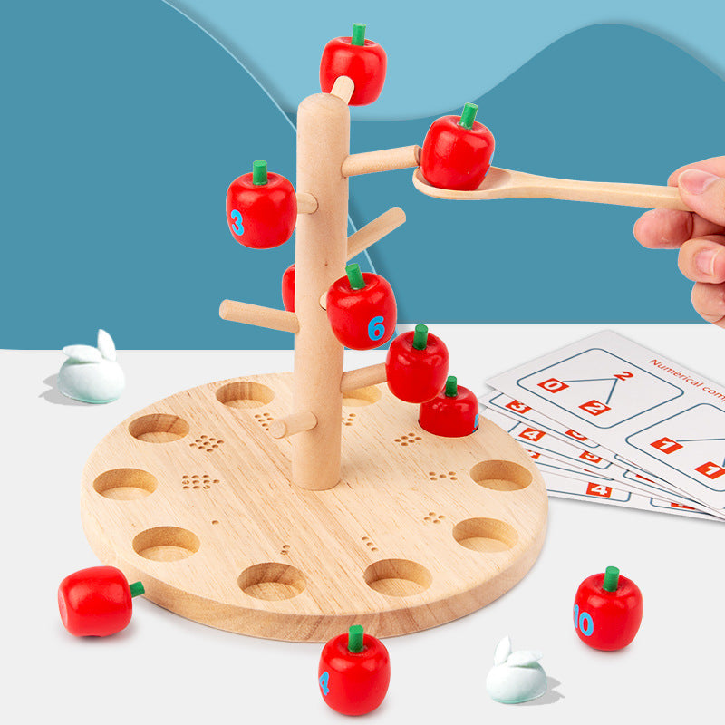 Montessori Apple Picking Puzzle – Early Education Toy