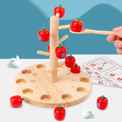 Montessori Apple Picking Puzzle – Early Education Toy