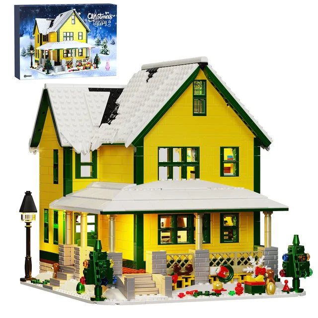 Christmas Story House Building Kit – LED Winter Model