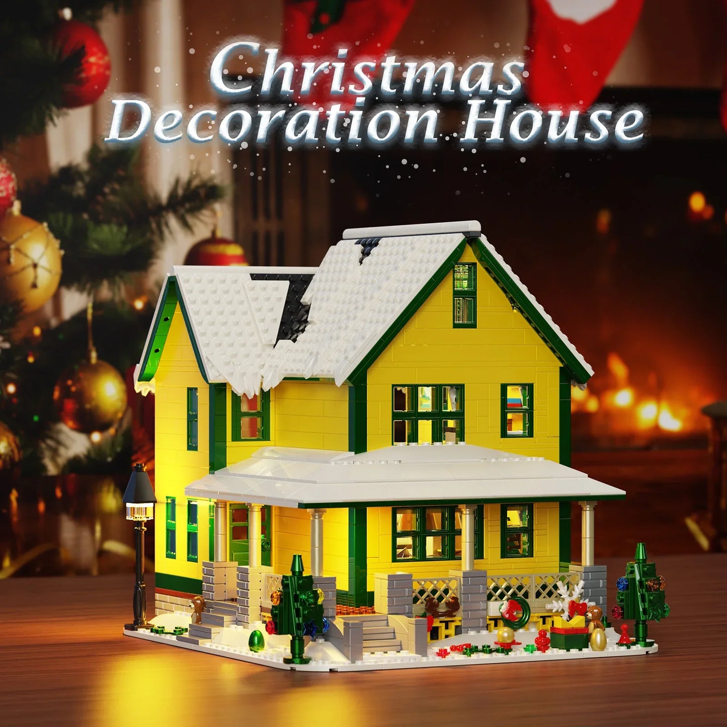 Christmas Story House Building Kit – LED Winter Model