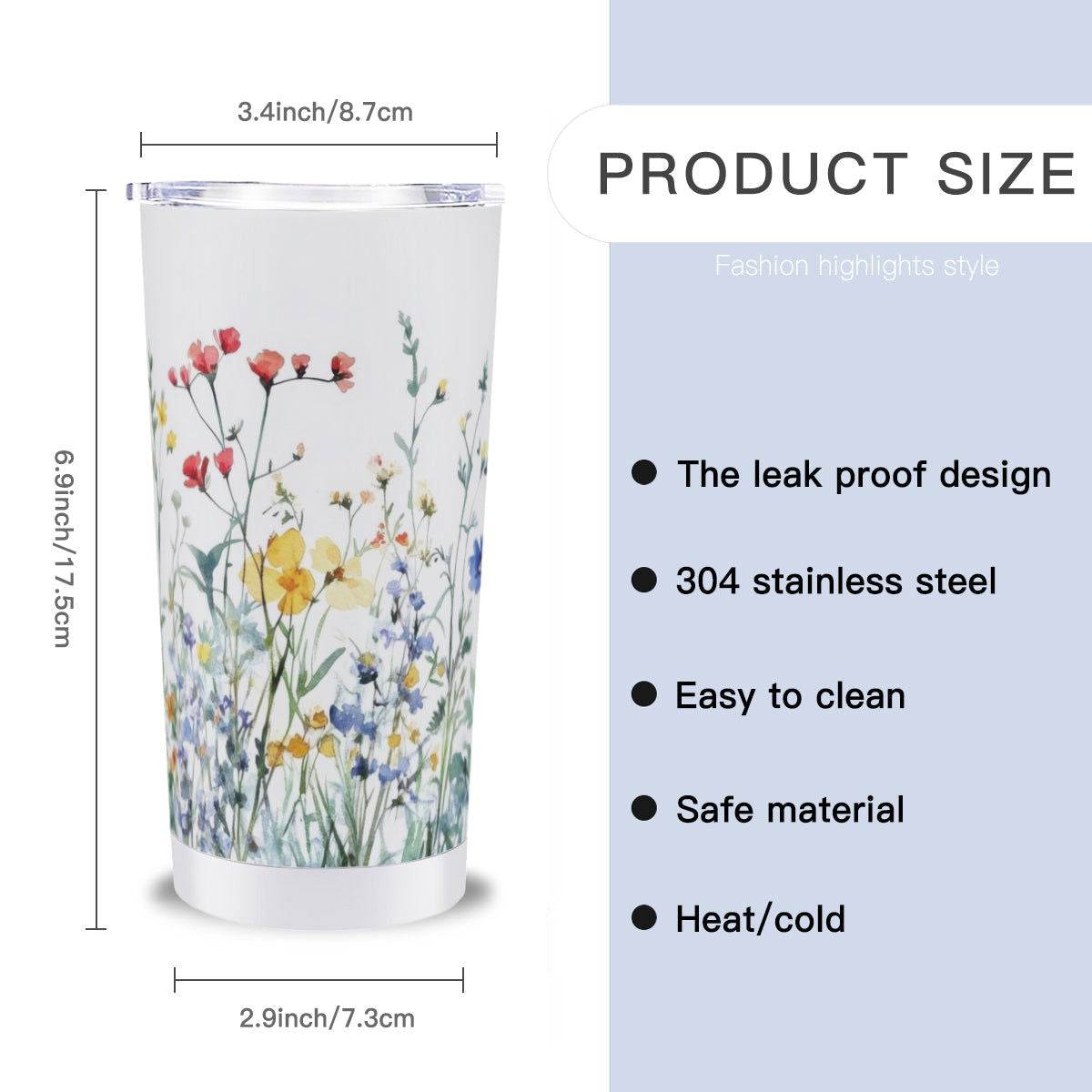 Drinkware wildflowers - Luxora