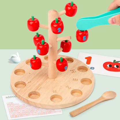 Montessori Apple Picking Puzzle – Early Education Toy