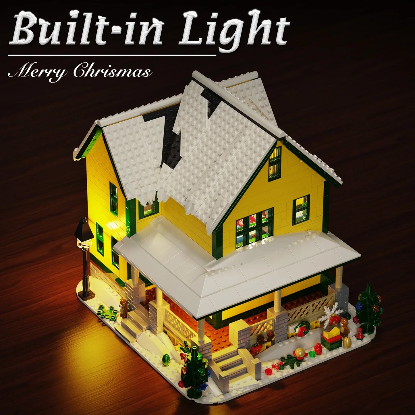 Christmas Story House Building Kit – LED Winter Model