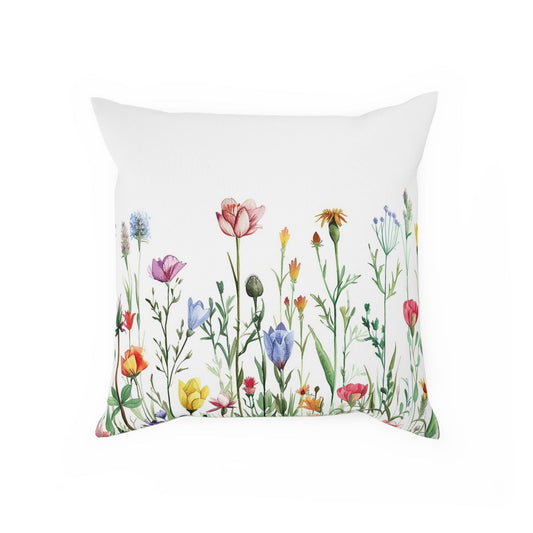 Floral Throw Pillow - Luxora