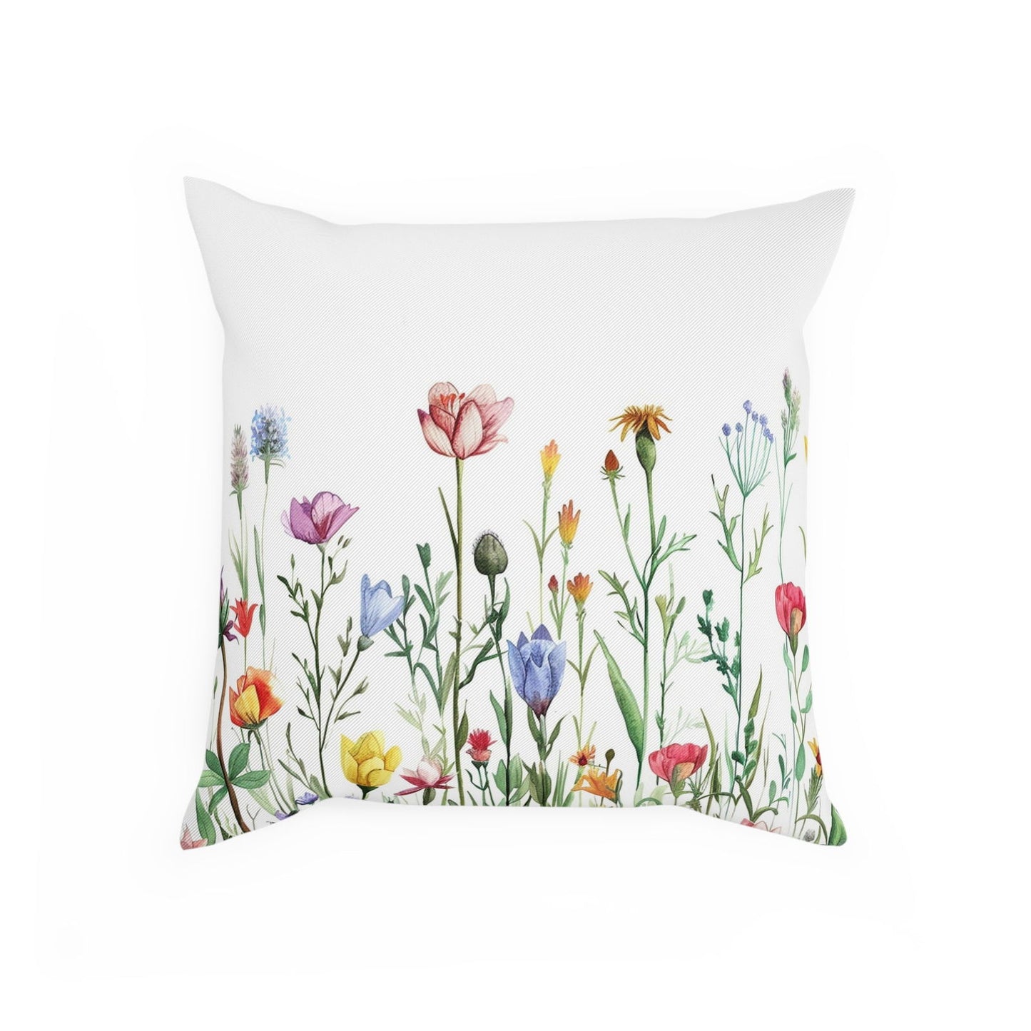 Floral Throw Pillow - Luxora