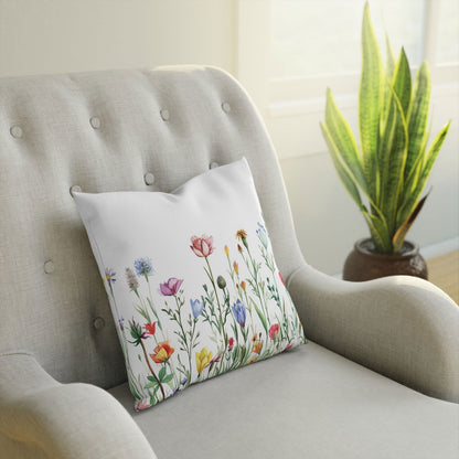 Floral Throw Pillow - Luxora