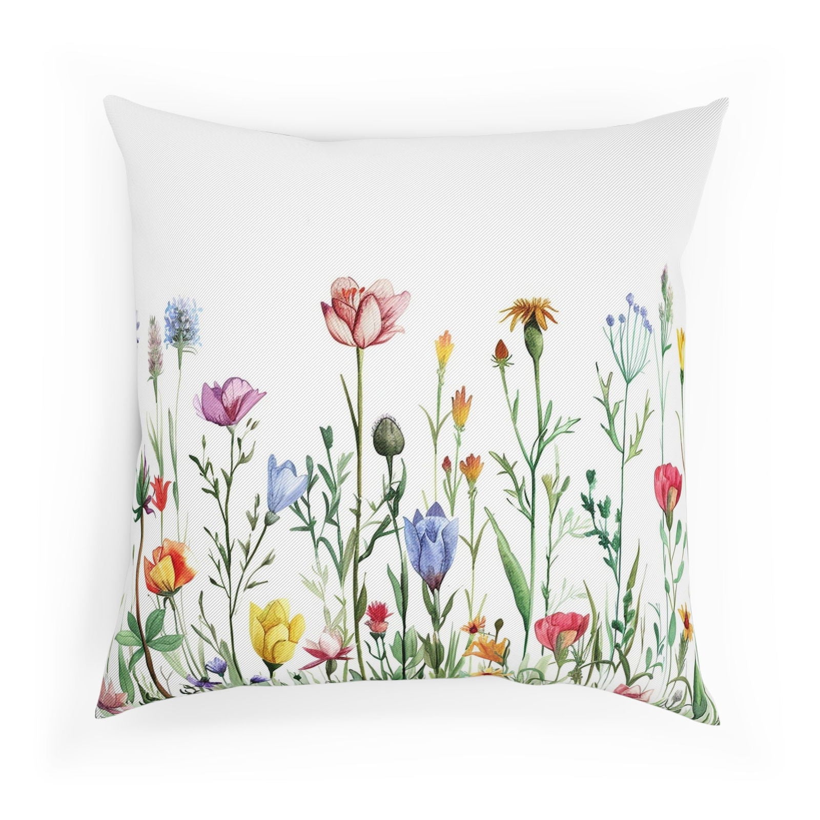 Floral Throw Pillow - Luxora