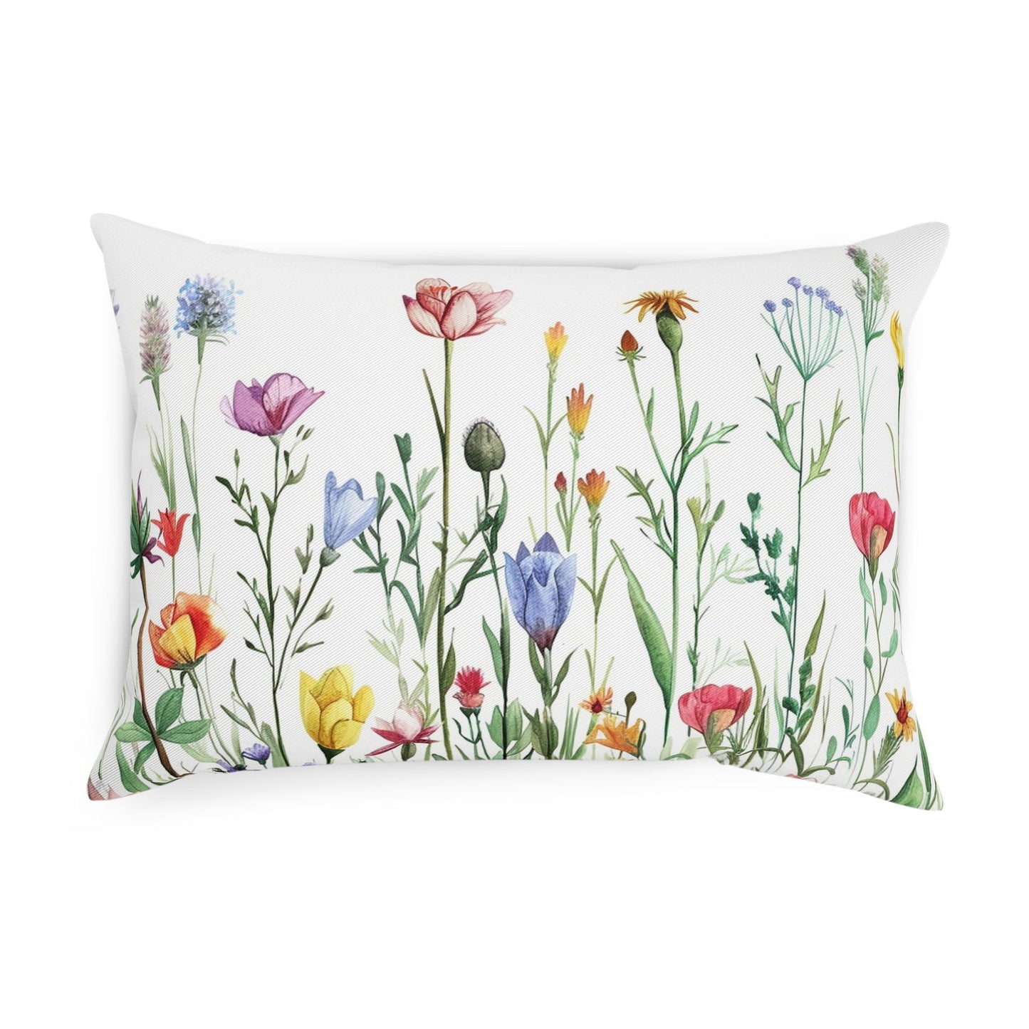 Floral Throw Pillow - Luxora