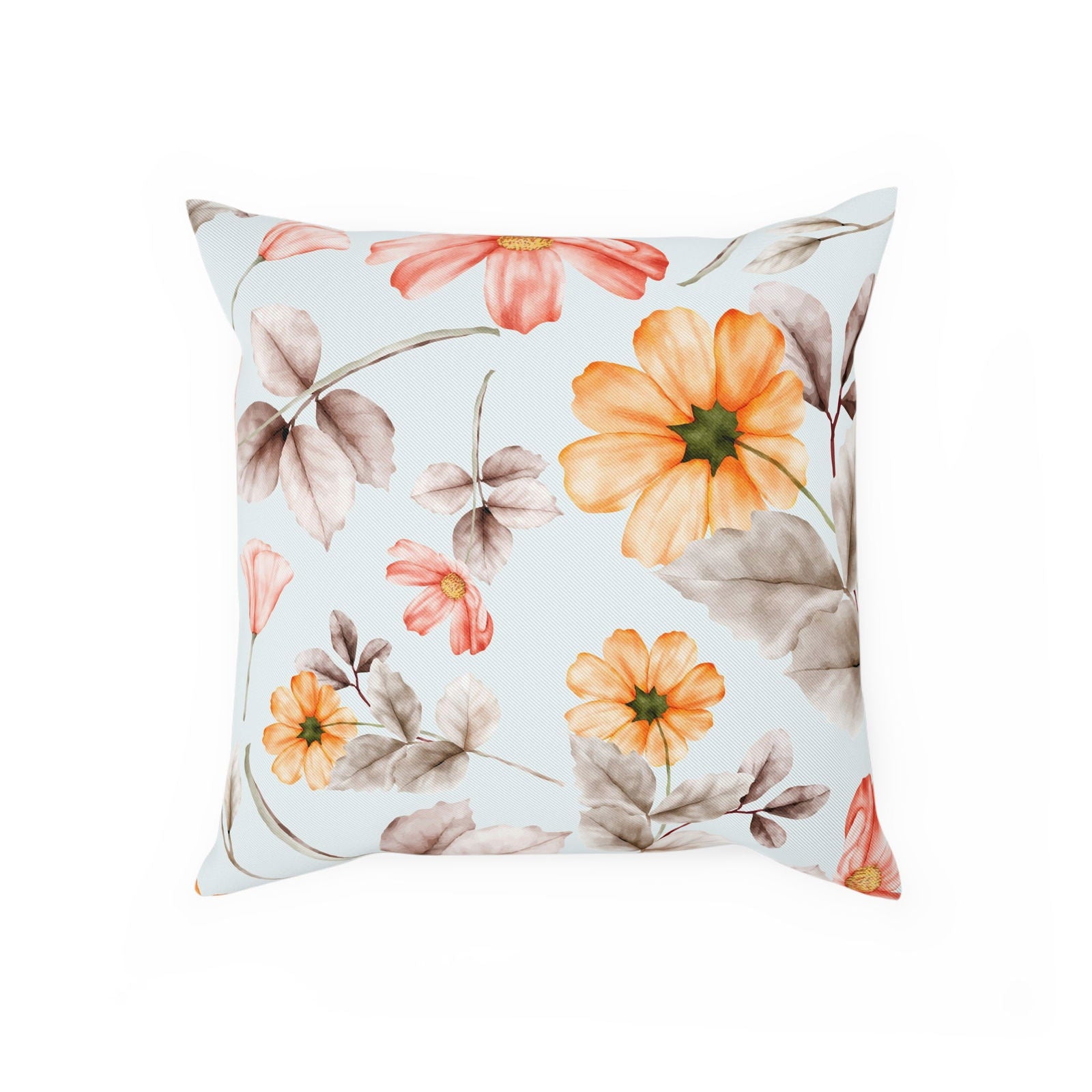 Floral Throw Pillow - Luxora