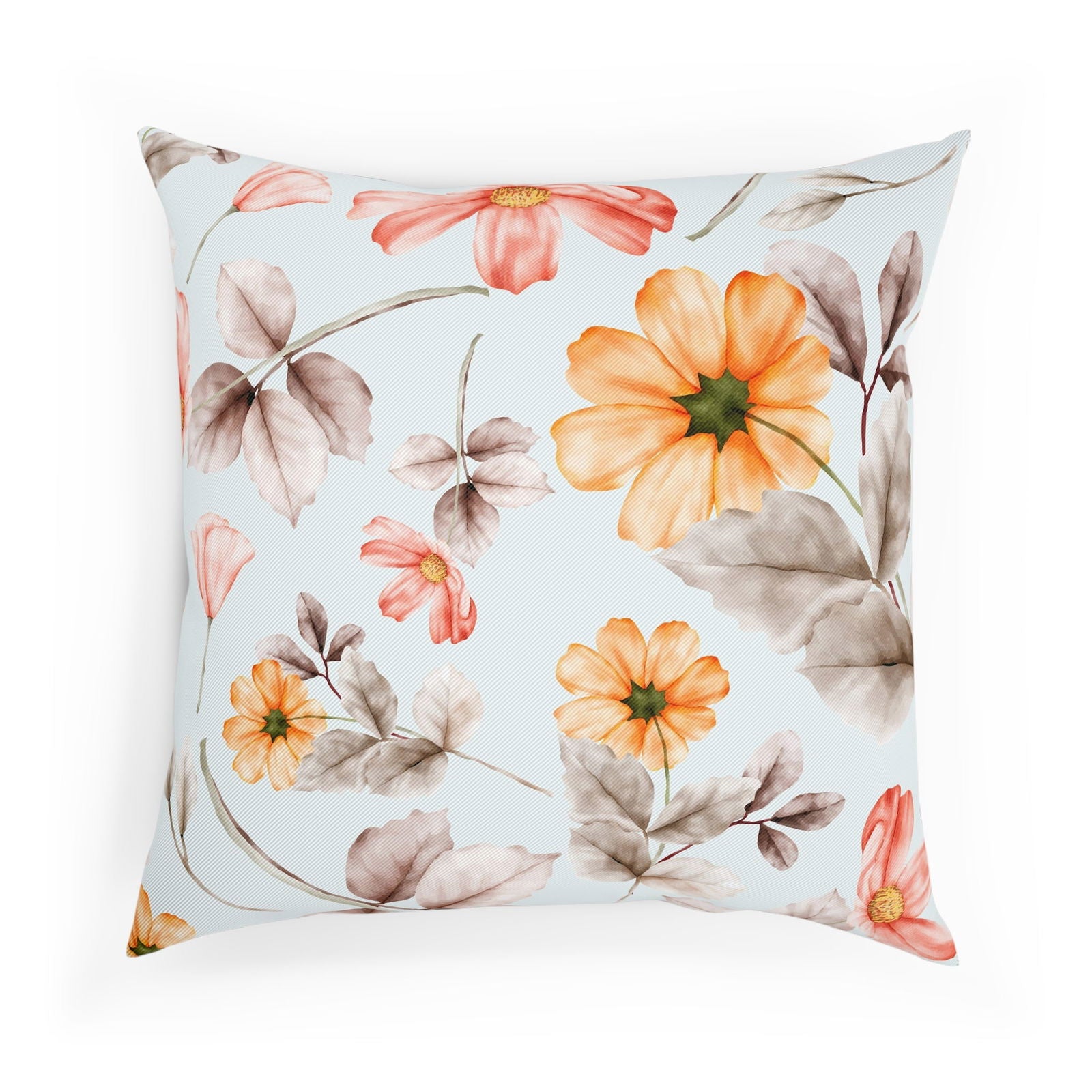 Floral Throw Pillow - Luxora