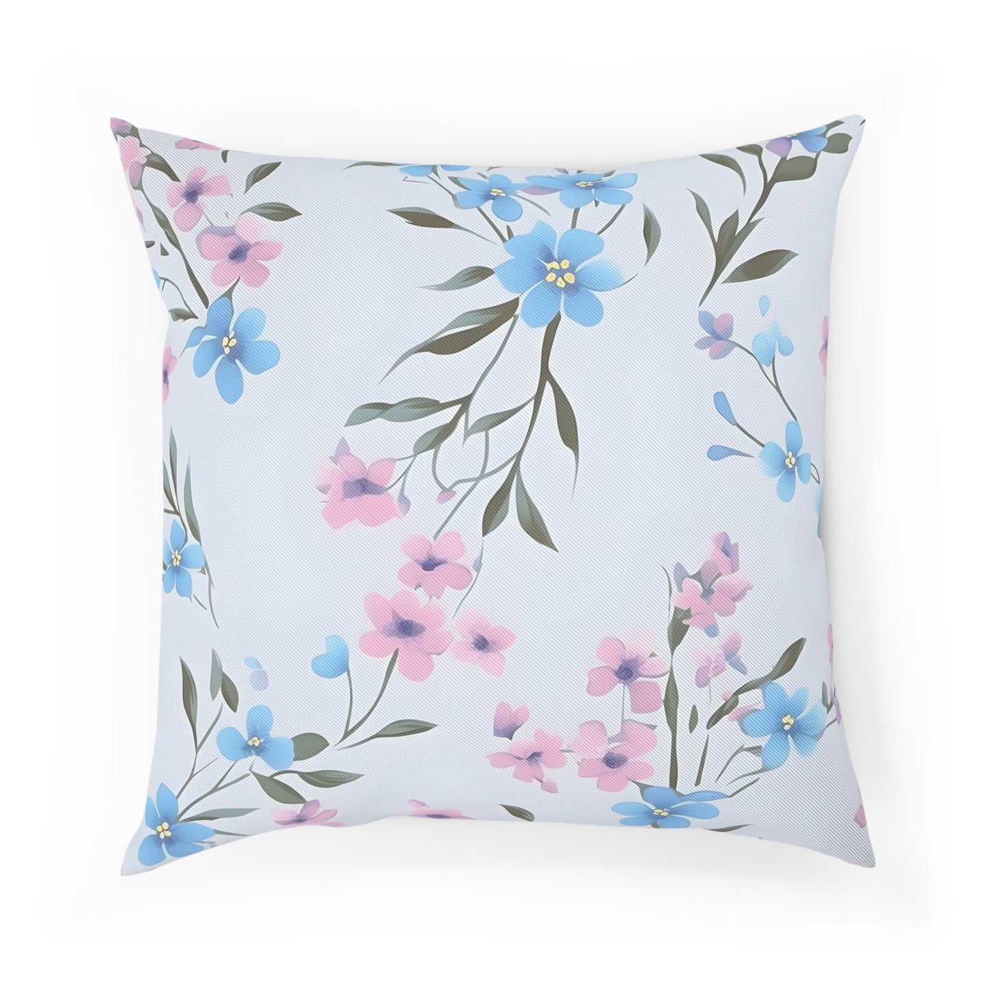 Floral Throw Pillow - Luxora