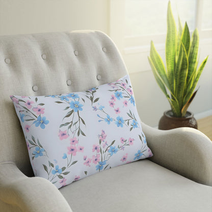 Floral Throw Pillow - Luxora