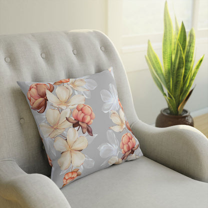 Floral Throw Pillow - Luxora