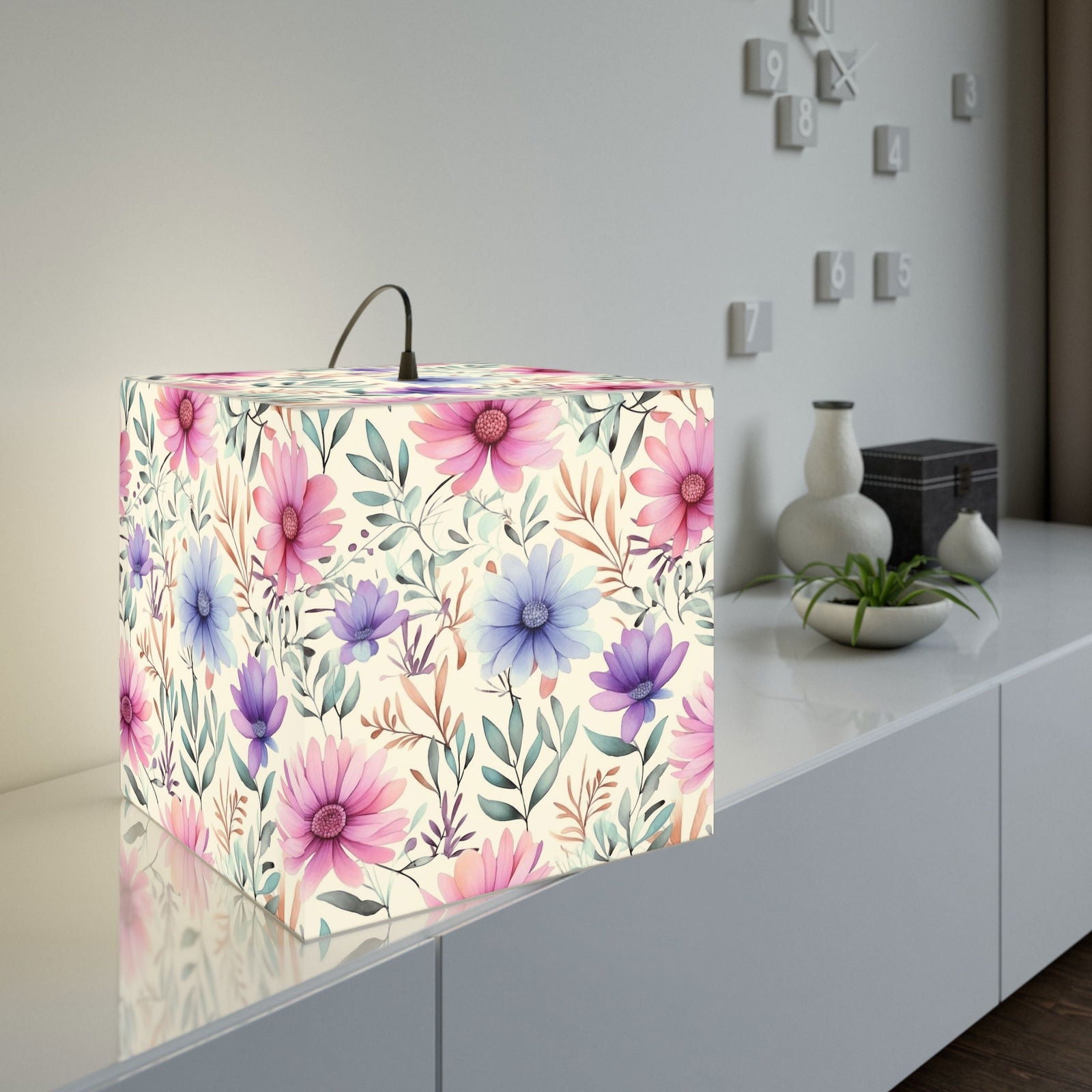 Light Cube Lamp - Luxora