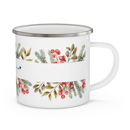 Personalised Enamel Camping Mug - Luxora