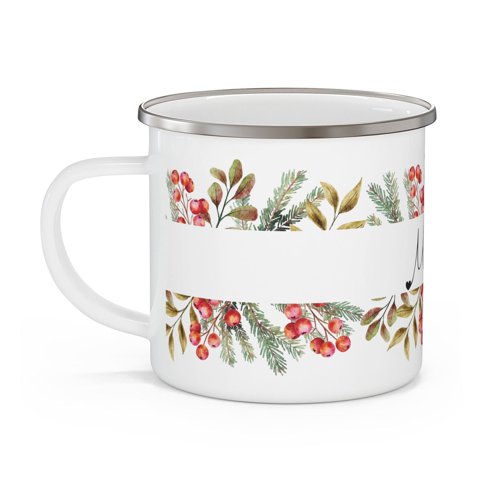 Personalised Enamel Camping Mug - Luxora